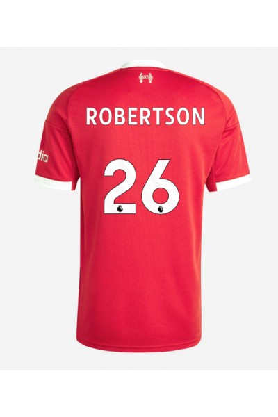 Liverpool Andrew Robertson #26 Jalkapallovaatteet Kotipaita 2025-26 Lyhythihainen Liverpool Andrew Robertson #26 Jalkapallovaatteet Kotipaita 2025-26 Lyhythihainen
